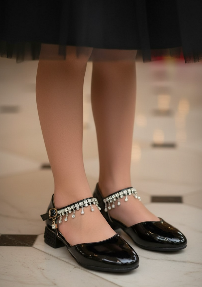 MISS RODEO SHOE BLACK PATENT