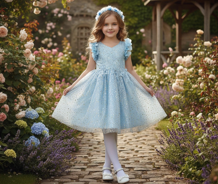 NATALIA DRESS SKY
