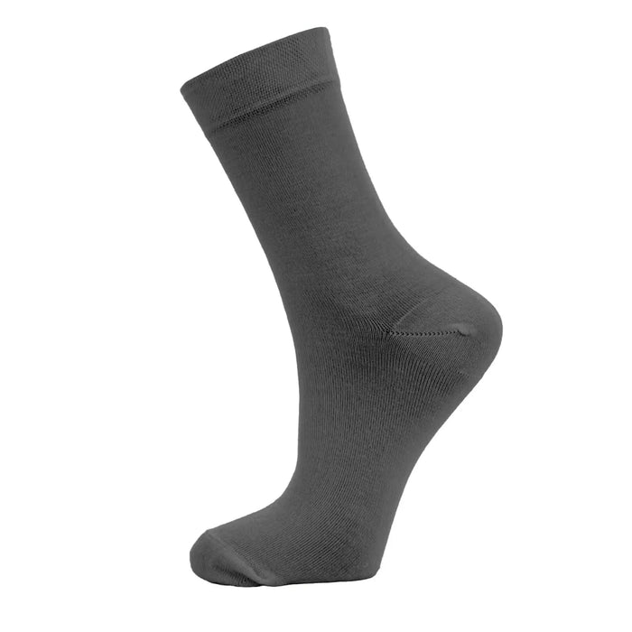 Natural Bamboo Socks 6 Pairs Antibiotic Business Crew Socks for Men and Women Pantsnsox