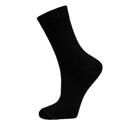 Natural Bamboo Socks 6 Pairs Antibiotic Business Crew Socks for Men and Women Pantsnsox