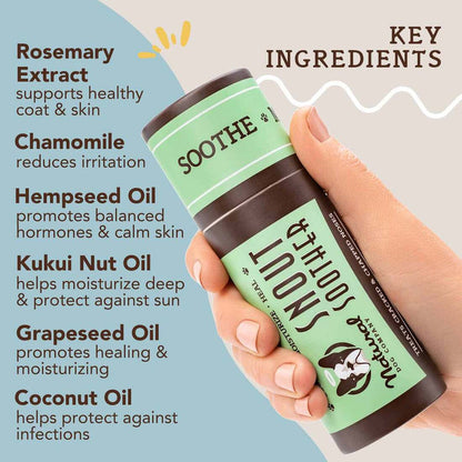 Natural Dog Company Snout Soother® – 2 oz Stick