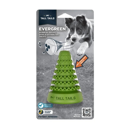 Natural Rubber Evergreen Tree Reward Dog Toy - Dog.Dog.Cat.