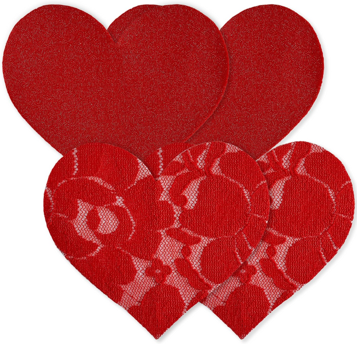 Nippies Red Heart Nipple Covers