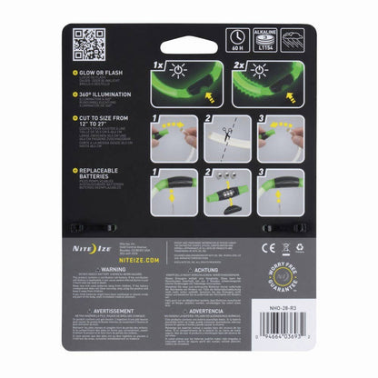 Nite Ize NiteHowl LED Safety Necklace - Green - Dog.Dog.Cat.
