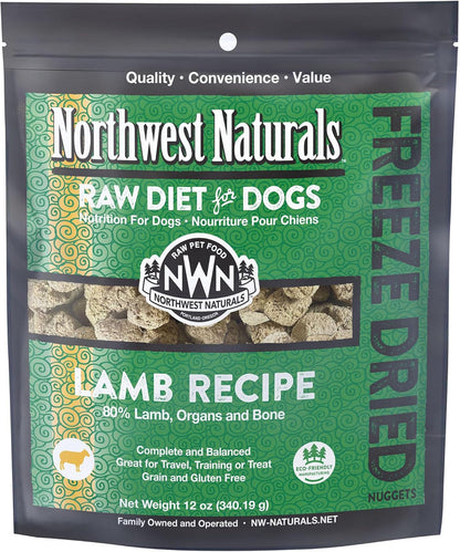 Northwest Naturals Freeze Dried-Lamb : 12 oz - Dog.Dog.Cat.