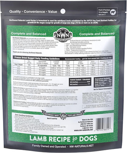 Northwest Naturals Freeze Dried-Lamb : 12 oz - Dog.Dog.Cat.