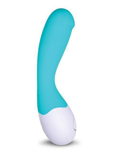 OhMiBod Lovelife Cuddle G-Spot Massager - Turquoise, 7 Vibrational Patterns, USB Rechargeable, Splashproof Eldorado
