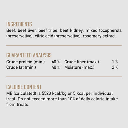 Orijen Freeze Dried Dog Treat-Beef Recipe : 3.5 oz - Dog.Dog.Cat.