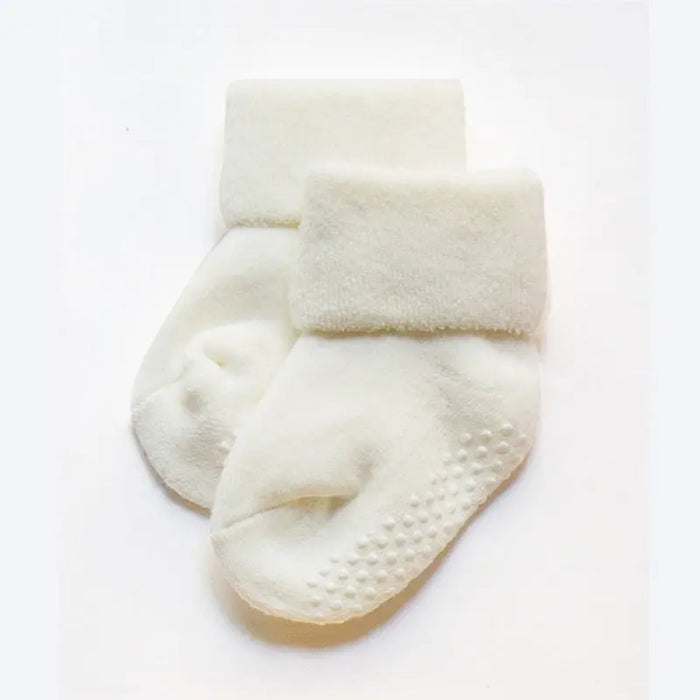 Pantsnsox 6 Pairs Unisex Thick Cotton Baby Anti-Slip Socks Pantsnsox