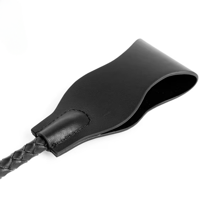 Patent Leather Tulip Crop