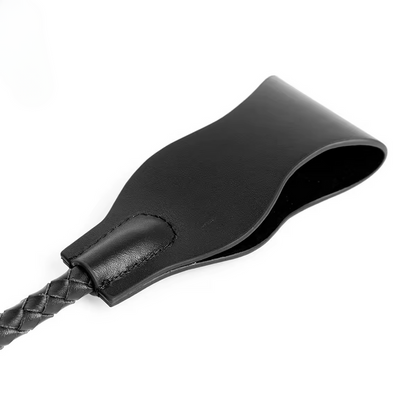 Patent Leather Tulip Crop