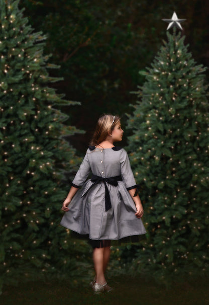 PENELOPE DRESS HOUNDSTOOTH
