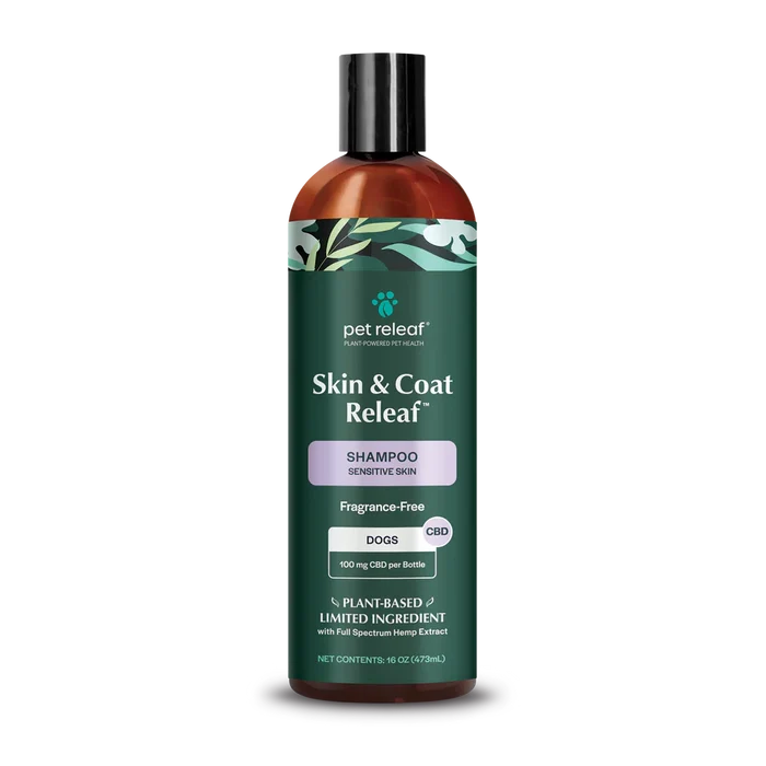 Pet Releaf Shampoo-Senstive Skin : 16 oz - Dog.Dog.Cat.