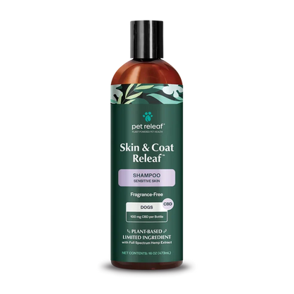 Pet Releaf Shampoo-Senstive Skin : 16 oz - Dog.Dog.Cat.
