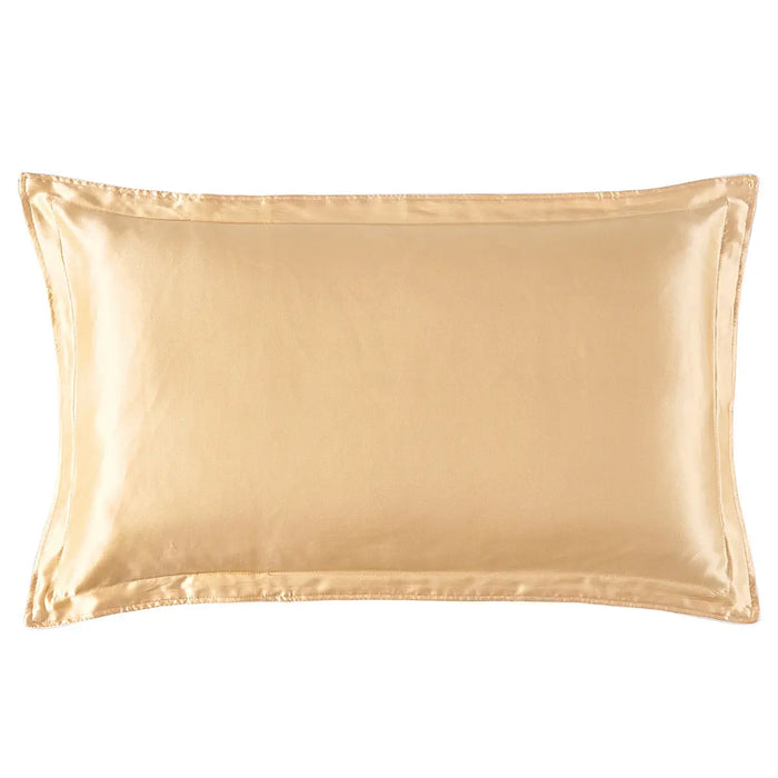 Pillowcase 100% Nature Silk Anti Ageing Wrinkles Mulberry Silk Pillow Case Blue White PUEE