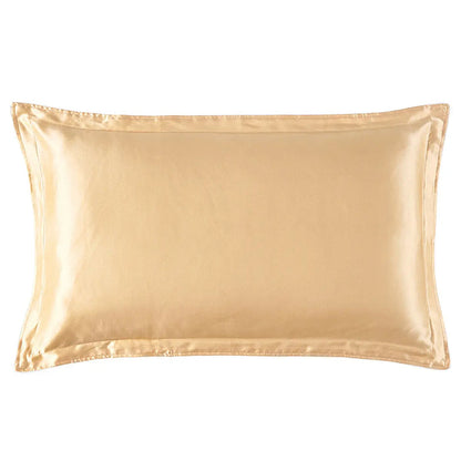 Pillowcase 100% Nature Silk Anti Ageing Wrinkles Mulberry Silk Pillow Case Blue White PUEE