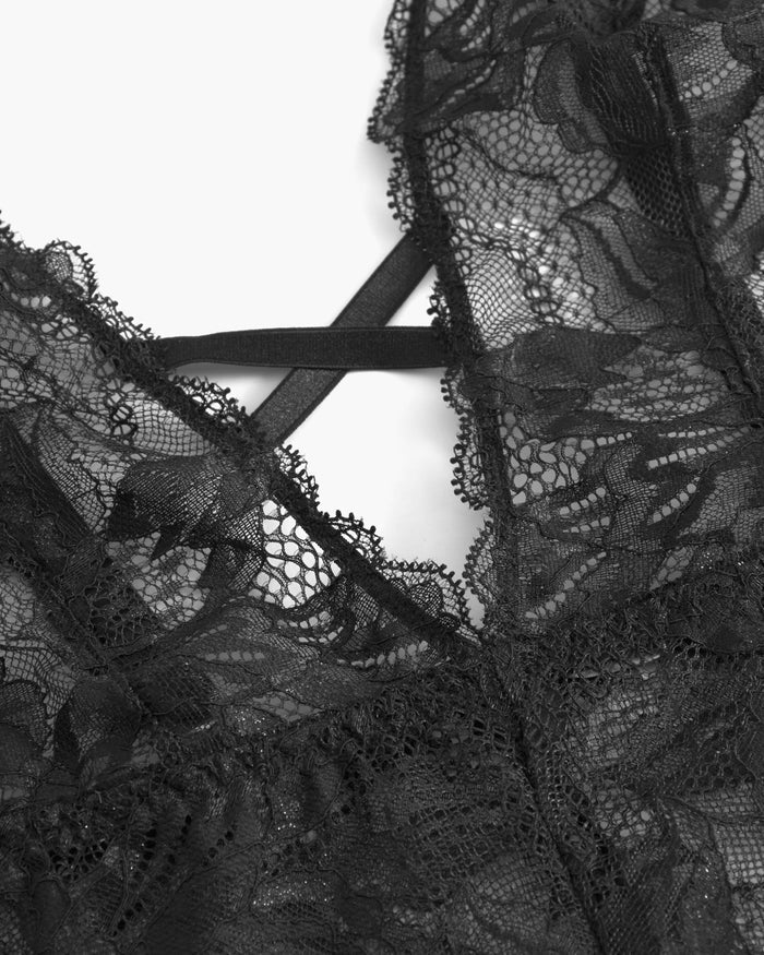 Black Teddy - Paradiso Plunge Teddy