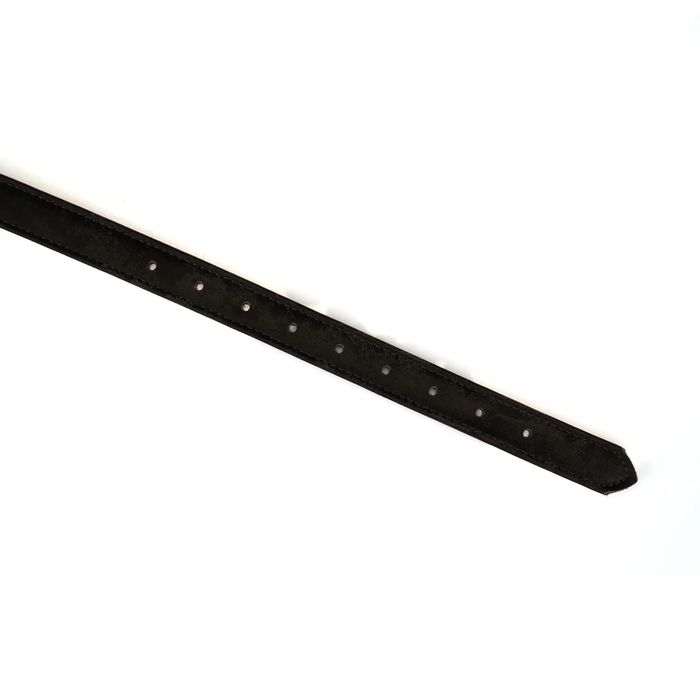 Plush Velour Black Blindfold