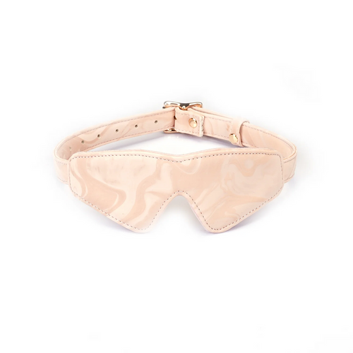 Plush Velour Pink Blindfold