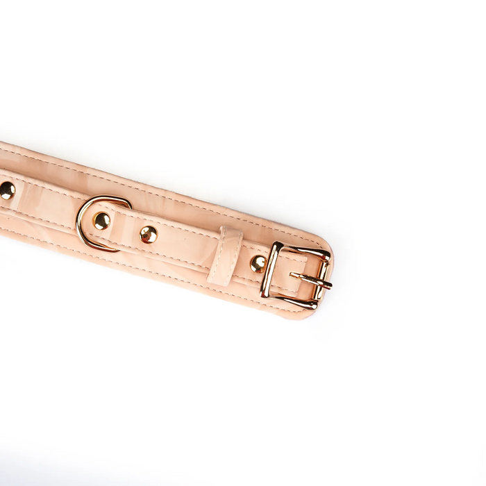 Plush Velour Pink Wrist Restraints