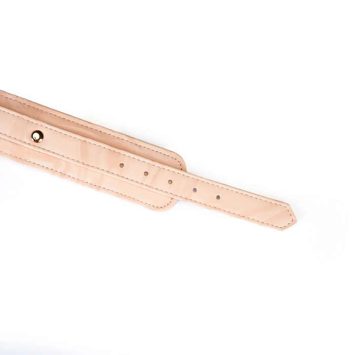 Plush Velour Pink Wrist Restraints