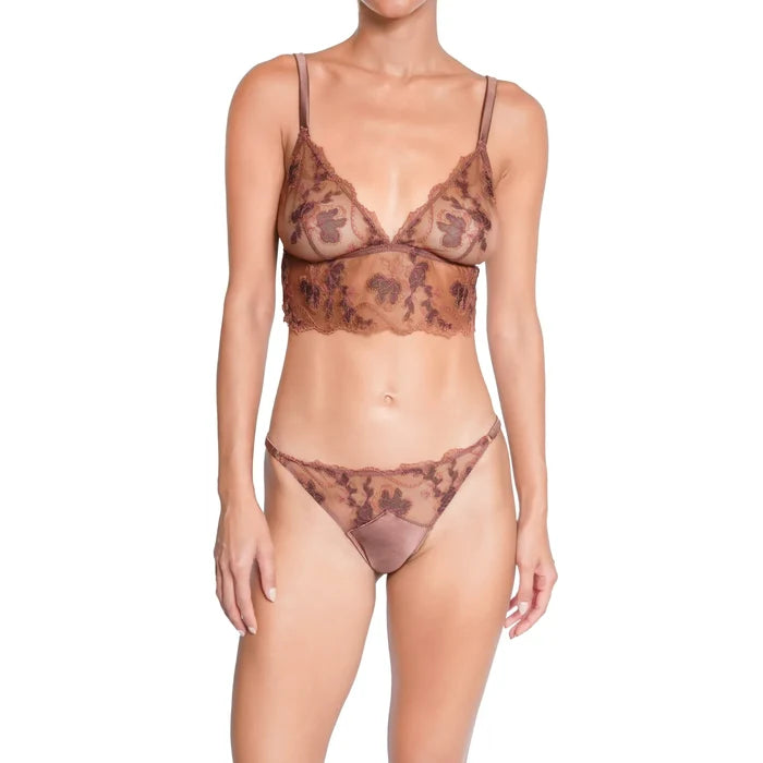Poeme Prestige Silk and Lace Brief