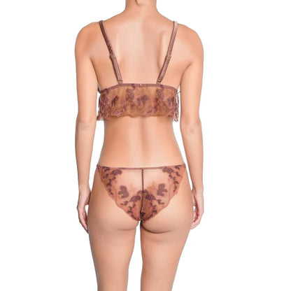 Poeme Prestige Silk and Lace Brief