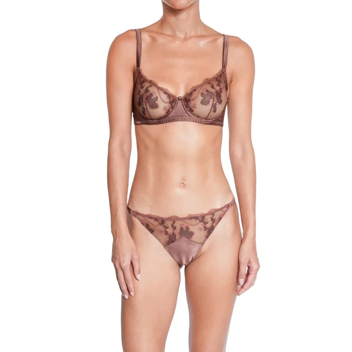 Poeme Prestige Silk and Lace Brief