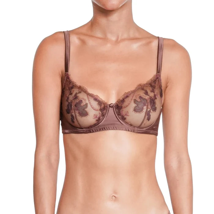 Poeme Prestige Silk and Lace Underwire Bra
