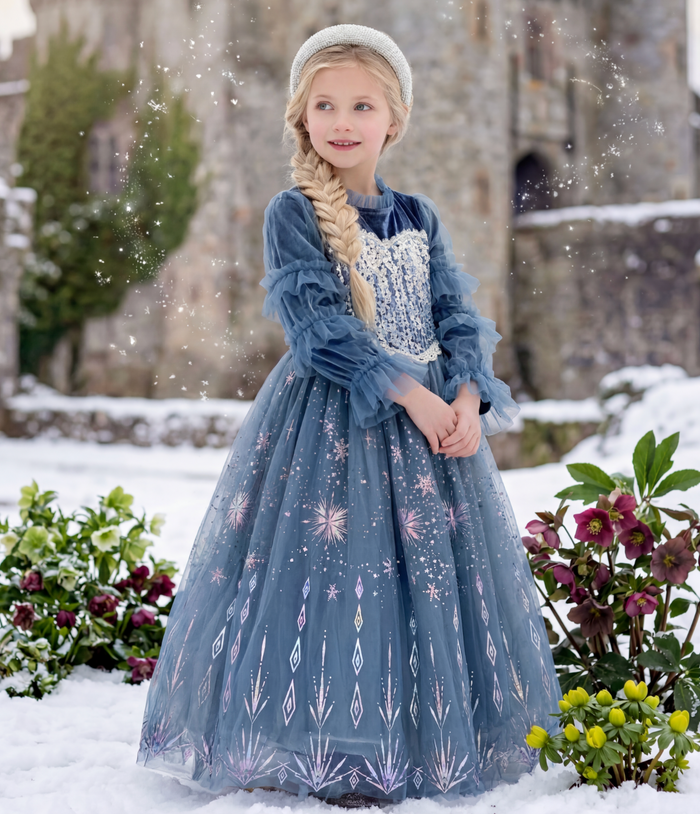 PRINCESS ANYA DRESS & HEADBAND SET