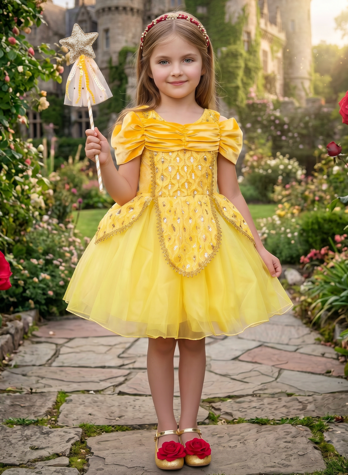 PRINCESS BELLA BLISS MINI DRESS