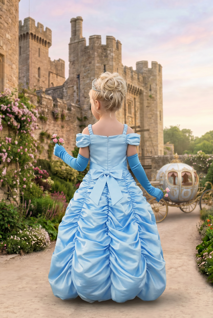 PRINCESS CAROLINE GOWN & GLOVE SET
