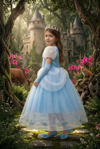 PRINCESS LUCIENNE DRESS & GLOVES SET