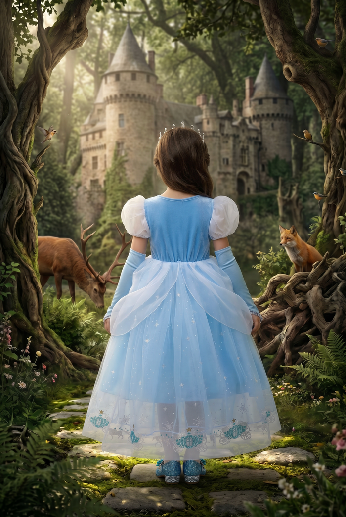 PRINCESS LUCIENNE DRESS & GLOVES SET