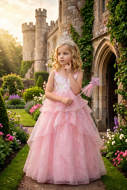 PRINCESS STARBELLE DRESS & WAND SET