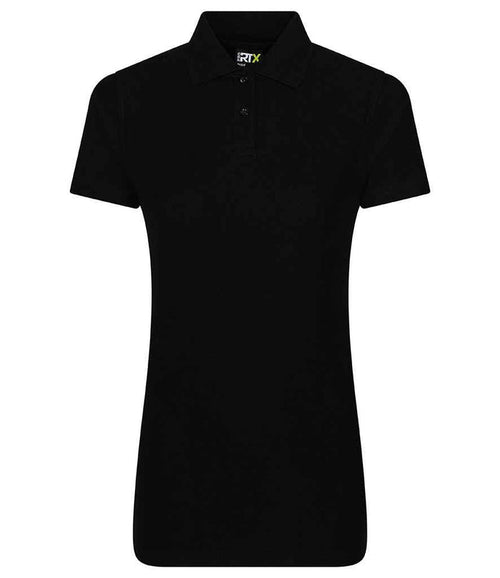 Pro RTX Ladies Pro Piqué Polo Shirt | Black - Eg Clothing UK