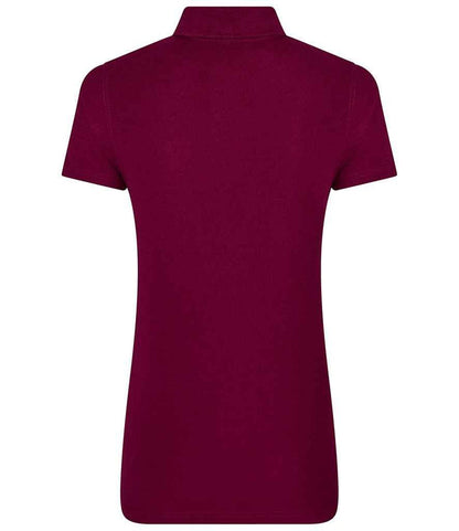 Pro RTX Ladies Pro Piqué Polo Shirt | Burgundy - Eg Clothing UK