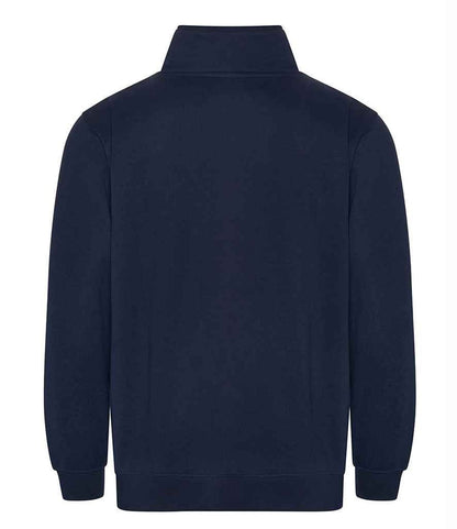 Pro RTX Pro 1/4 Neck Zip Sweatshirt | Navy - Eg Clothing UK