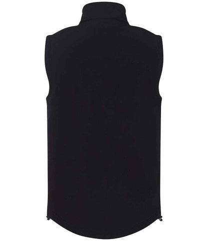 Pro RTX Two Layer Soft Shell Gilet | Black - Eg Clothing UK