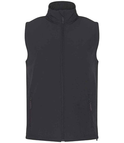 Pro RTX Two Layer Soft Shell Gilet | Charcoal - Eg Clothing UK