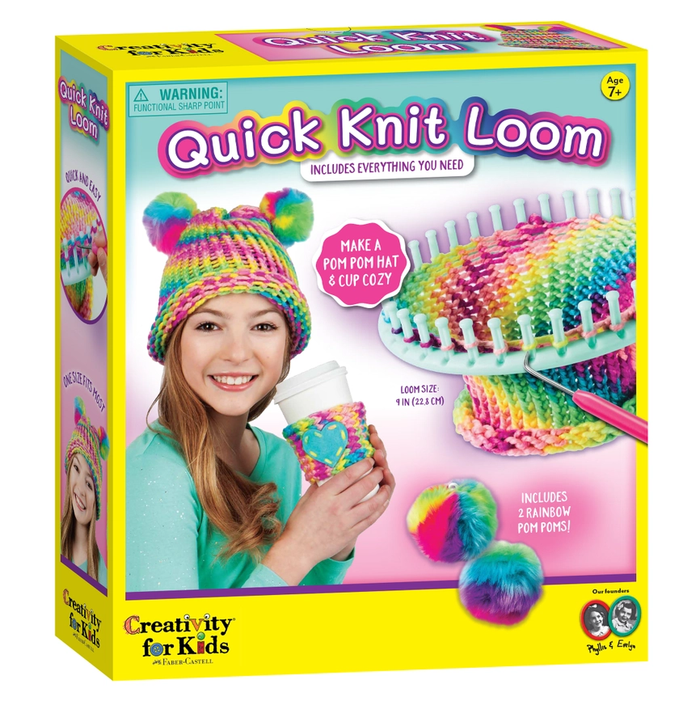 Quick Knit Loom DIY Craft Kit