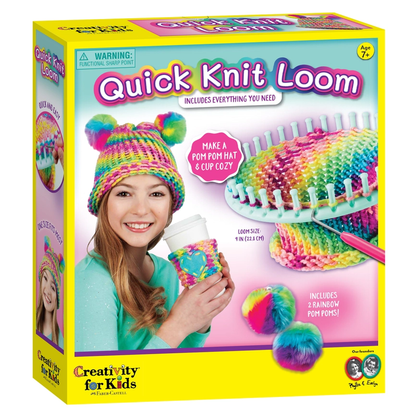 Quick Knit Loom DIY Craft Kit