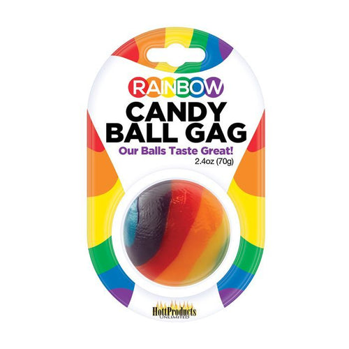 Rainbow Candy Ball Gag