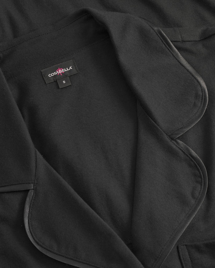 Black Set - Bella Relaxed Long Sleeve Top & Pant
