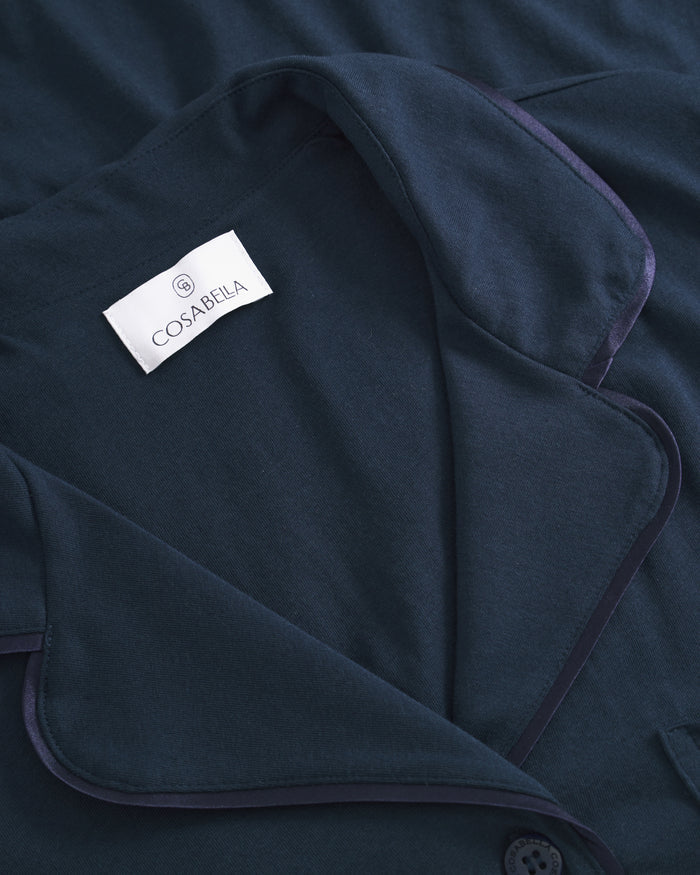 Blue Set - Bella Relaxed Long Sleeve Top & Pant