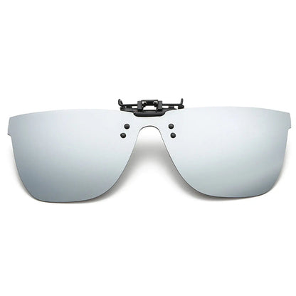 Retro Polarized Clip On Flap up Sunglasses  UV 400 Protection Transform Optical Glasses to Sunglasses Pantsnsox