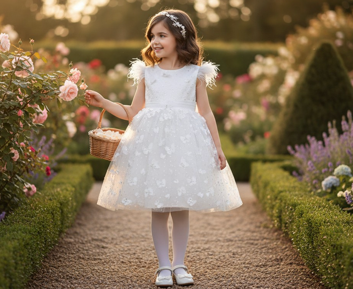 RILEY DRESS WHITE