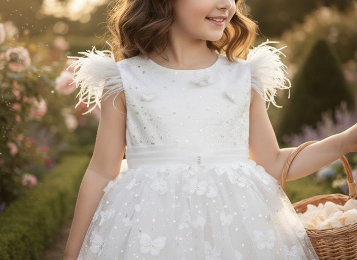 RILEY DRESS WHITE