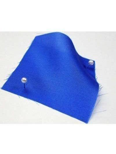 SKU6478 Fitted & Flat Sheet of  Pure Silk Royal BlueTwin XL Satin Boutique