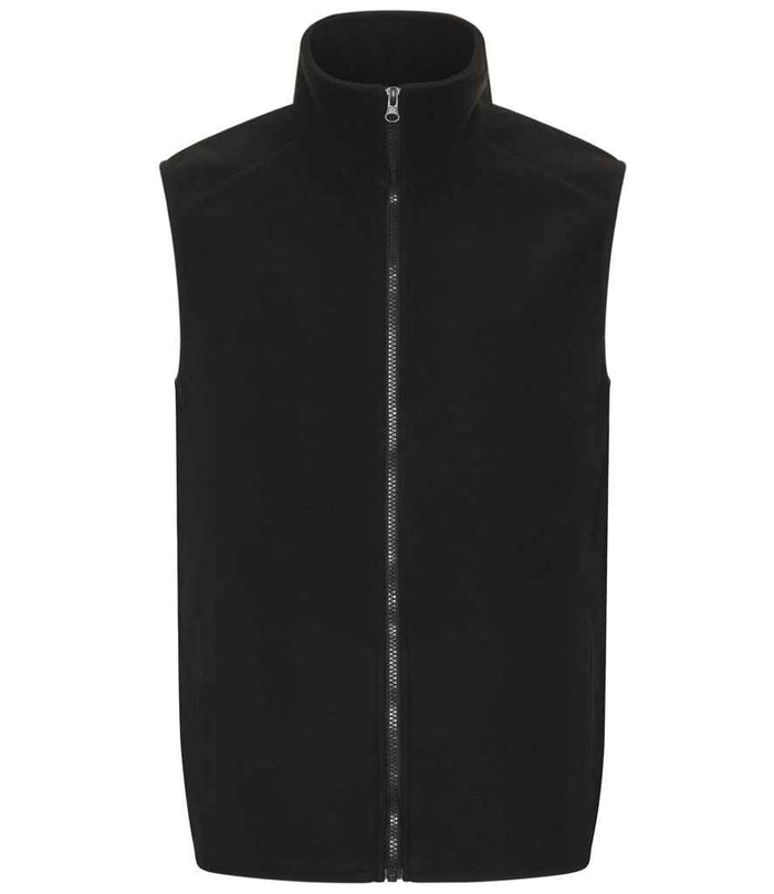 Pro RTX Pro Fleece Gilet sleeveless insulated fleece with customizable panels and style RX405 detailing